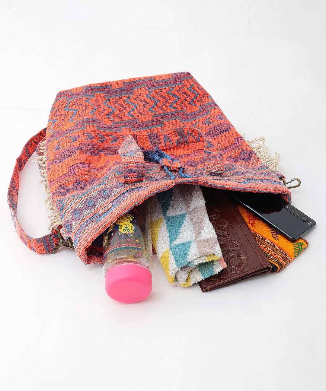 Rico ゴブラン巾着ショルダーバッグ / ショルダーバッグ・ボディバッグ