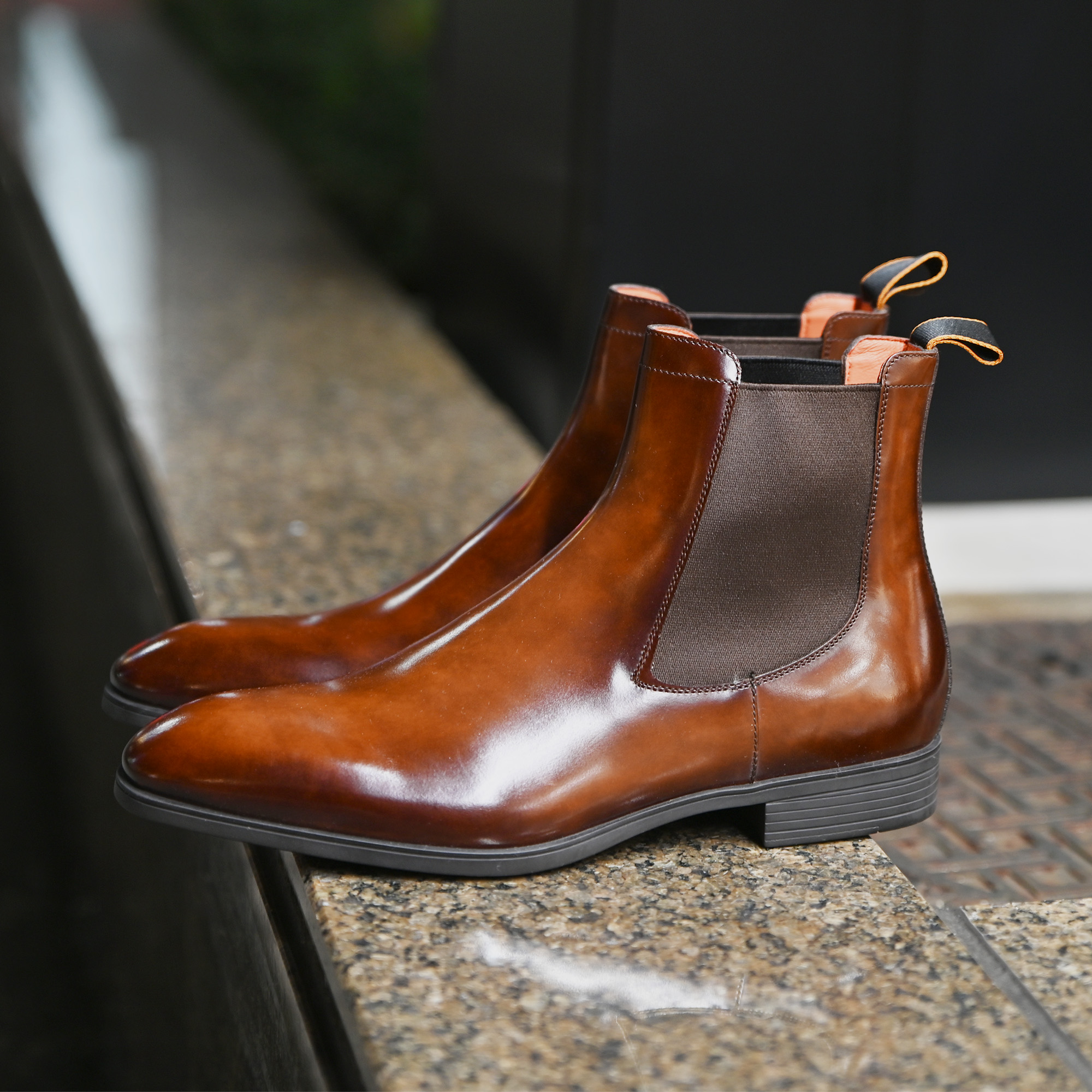 Santoni サントーニ メンズ サイドゴアブーツ MGSI13414 ブラウン