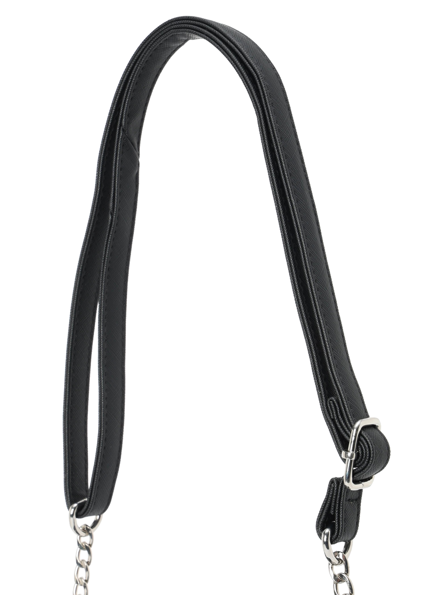 チェーン付きハートショルダーバッグ（ショルダーバッグ｜黒）｜【公式