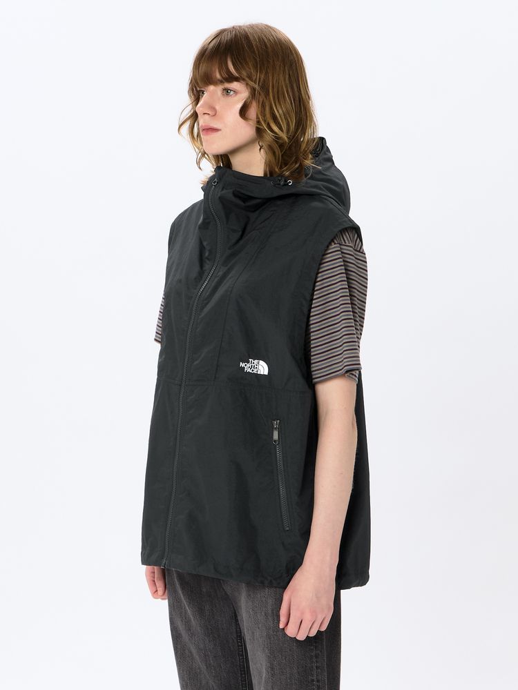 公式】コンパクトフーデッドベスト（ユニセックス）｜ザ・ノース