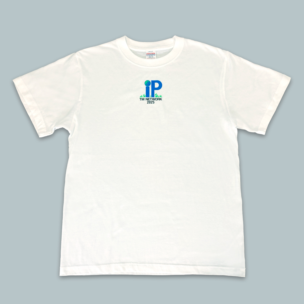IP・Tシャツ 白 | TM NETWORK IP SHOP