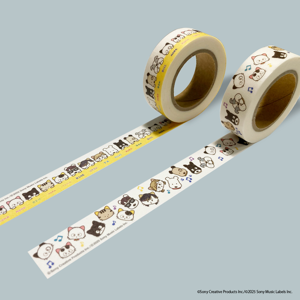 タマ＆フレンズコラボ・マスキングテープA | TM NETWORK IP SHOP