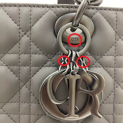 ディオール LadyDior レディディオール バッグ 偽物（コピー品）の見分け方