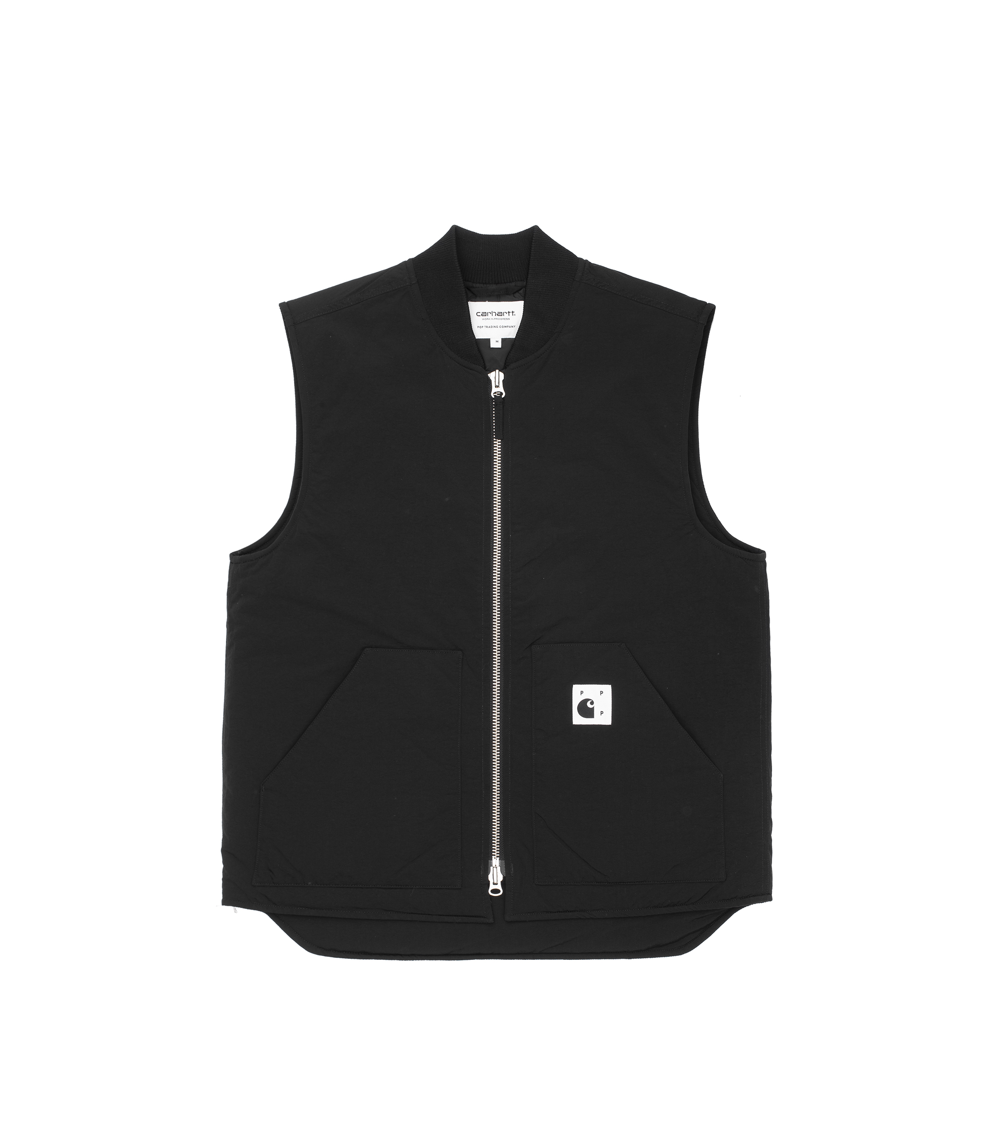 Shop Pop Trading Company x Carhartt WIP Classic Vest Black at itk