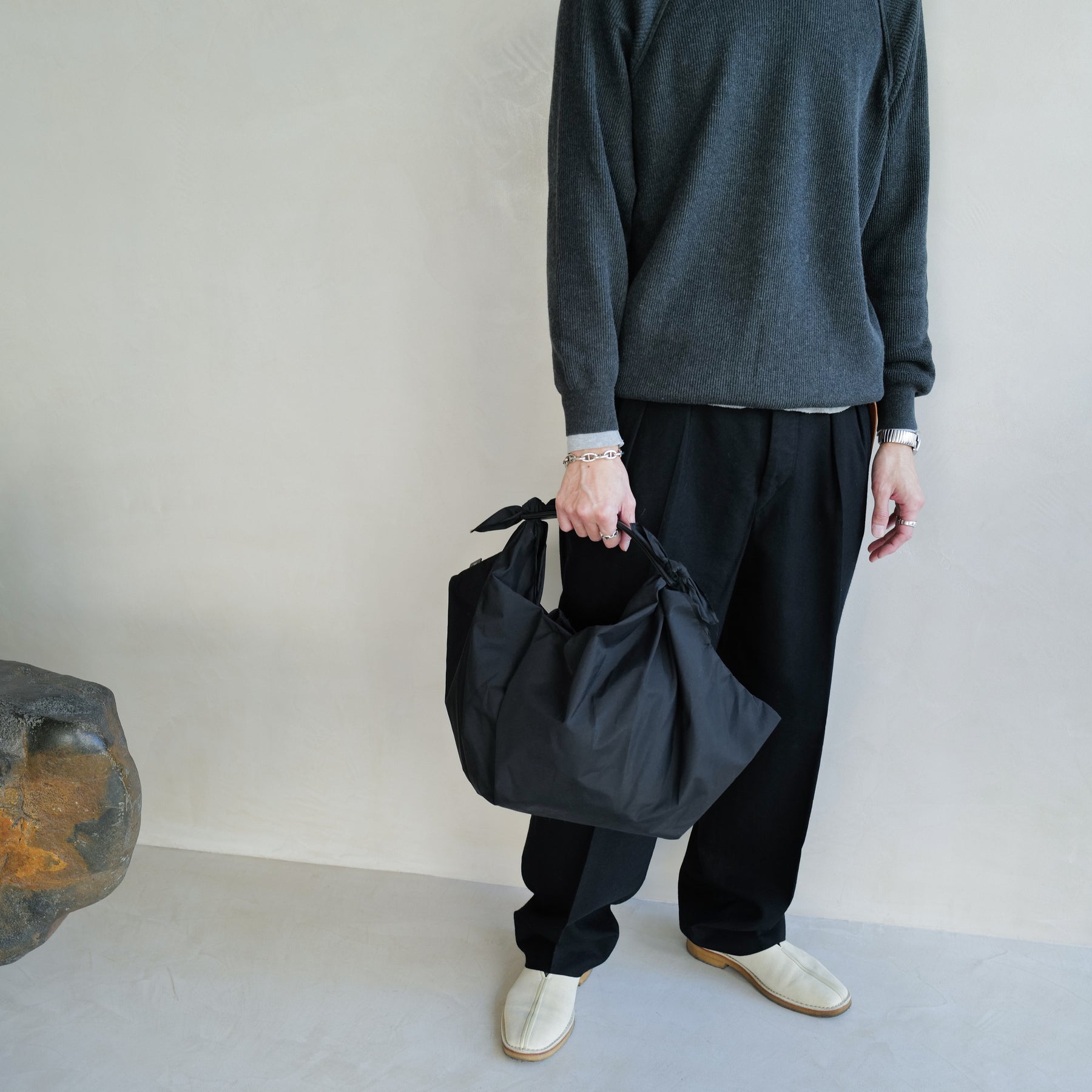 HERRIE FUROSHIKI ONE HANDLE BAG - M / RF-LC｜和の知恵と革新が融合