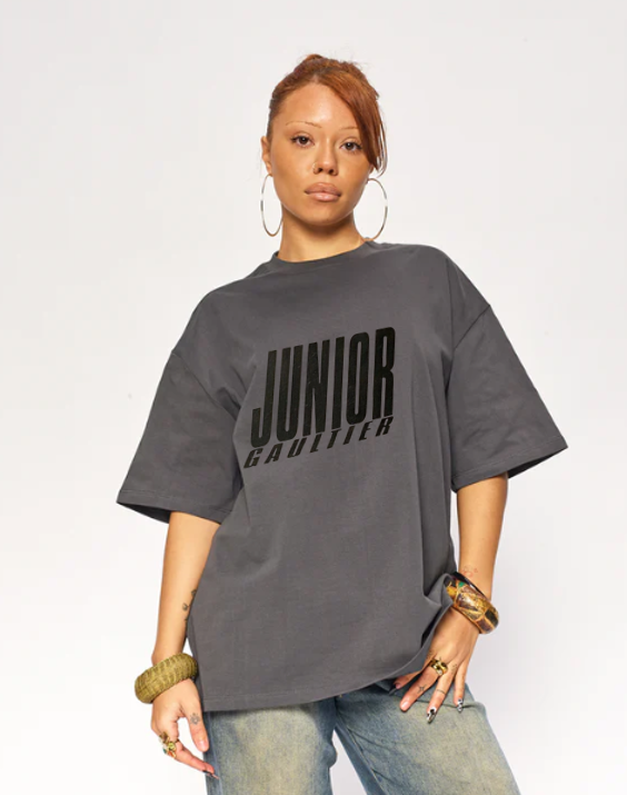 90s JUNIOR GAULTIER grey Oversize Tee – Íxiz.store