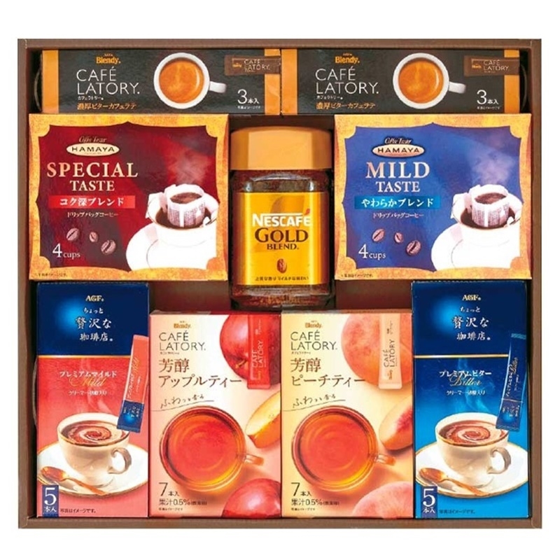 ネスレ・AGF 香るカフェ＆ティーセレクションCTS－50