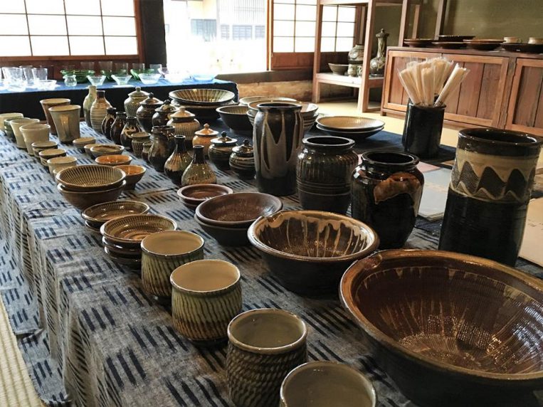 売店に小鹿田焼が入荷しました。 | 出雲民藝館