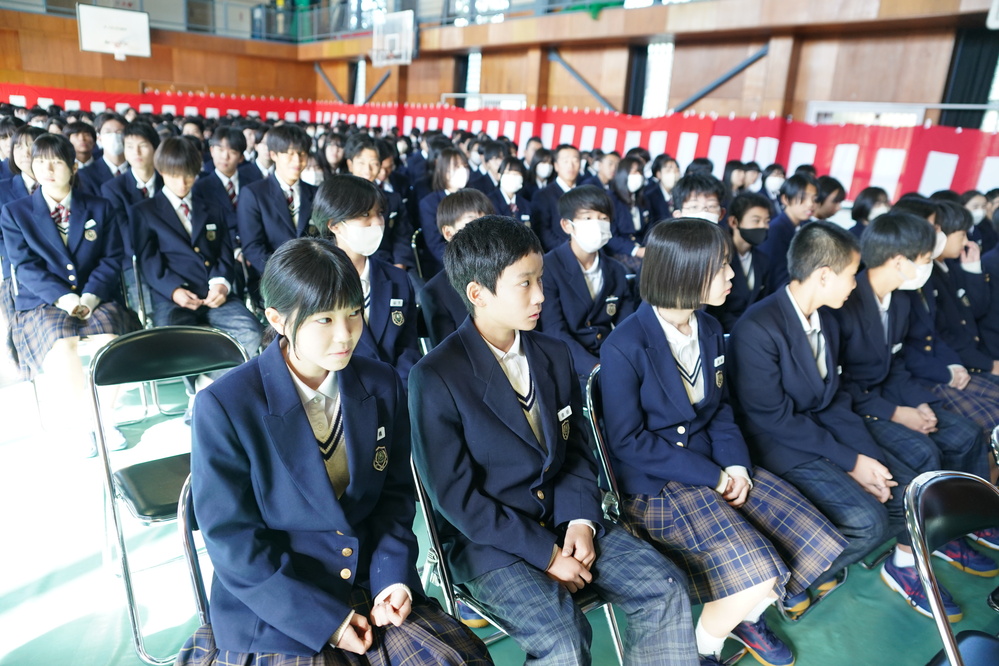 創立115周年記念式典に参列しました。 | 学校法人水谷学園 出雲北陵