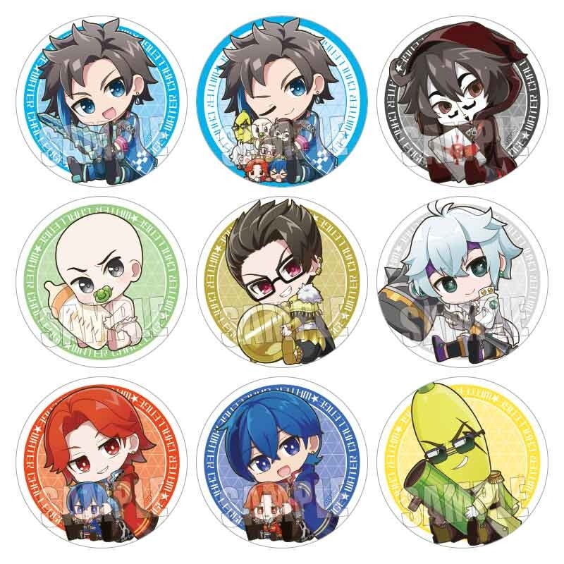 ウォーターチャレンジ トレーディング缶バッジ ぎゅぎゅっと | j-hobby