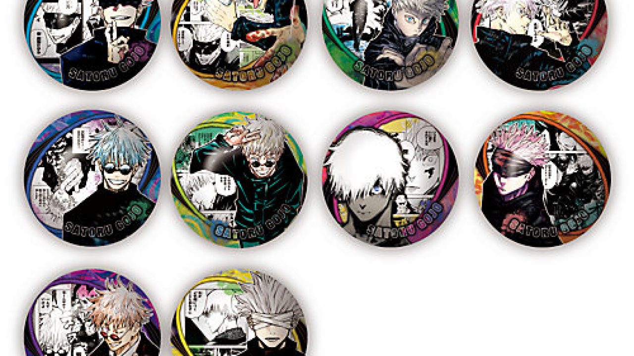 呪術廻戦』コレクション缶バッジ“HEROES” 【五条悟】 （全10種