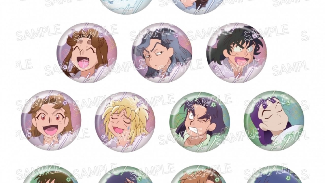 忍たま乱太郎 百面相缶バッジ -寝巻き姿の段- | j-hobby Collection