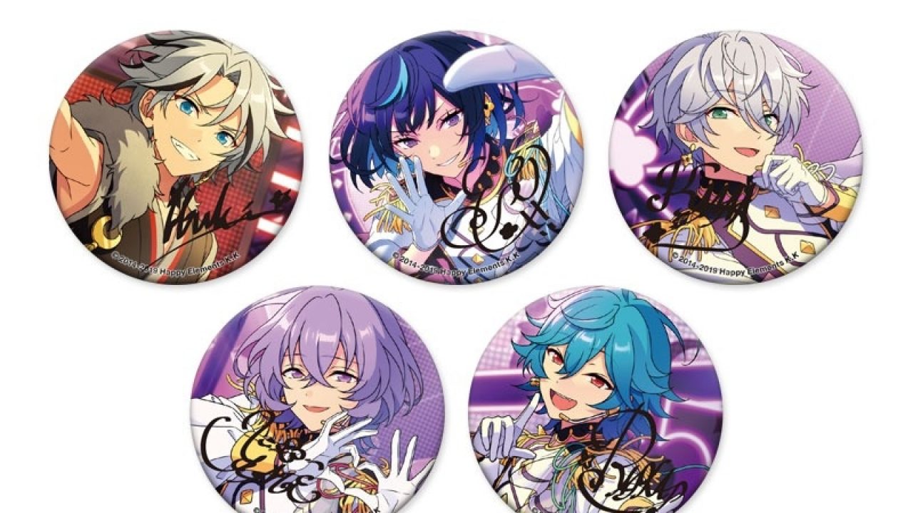 あんさんぶるスターズ！！ ポートレートサイン 缶バッジD | j-hobby