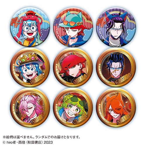 魔入りました！入間くん 魔フィア BIGハート缶バッジ アクキー