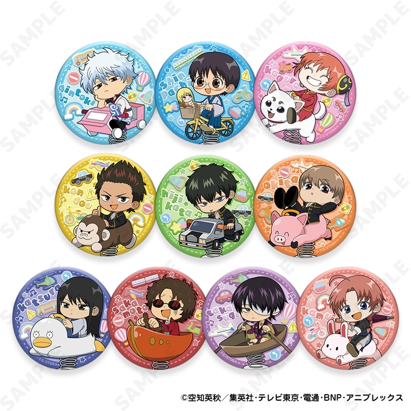 希少！バラ×】銀魂缶バッジ+高杉ちまりんず+高杉ファン感謝デー