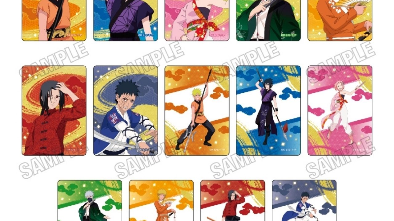 TVアニメ『NARUTO-ナルト- 疾風伝』 描き下ろしミニクリアブロマイド