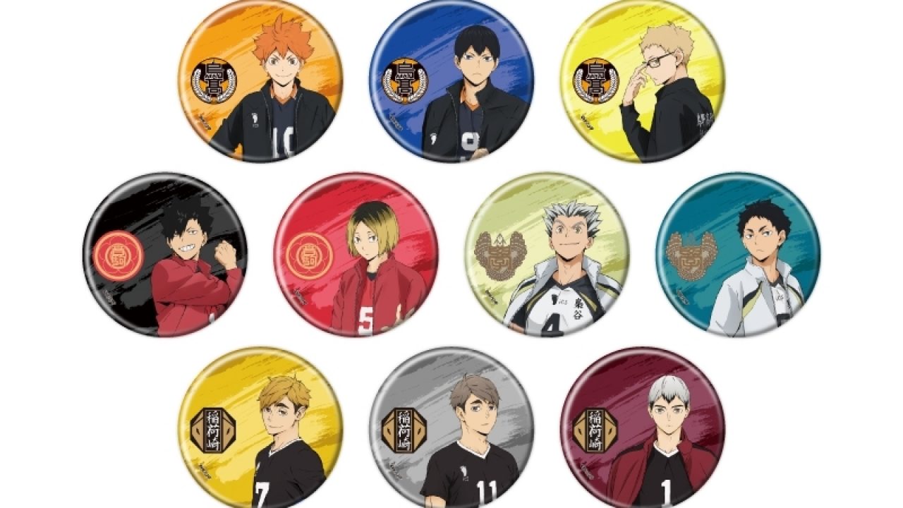 ハイキュー まとめ売り 缶バッジ ハイキュー展 Jワールド 計100点以上