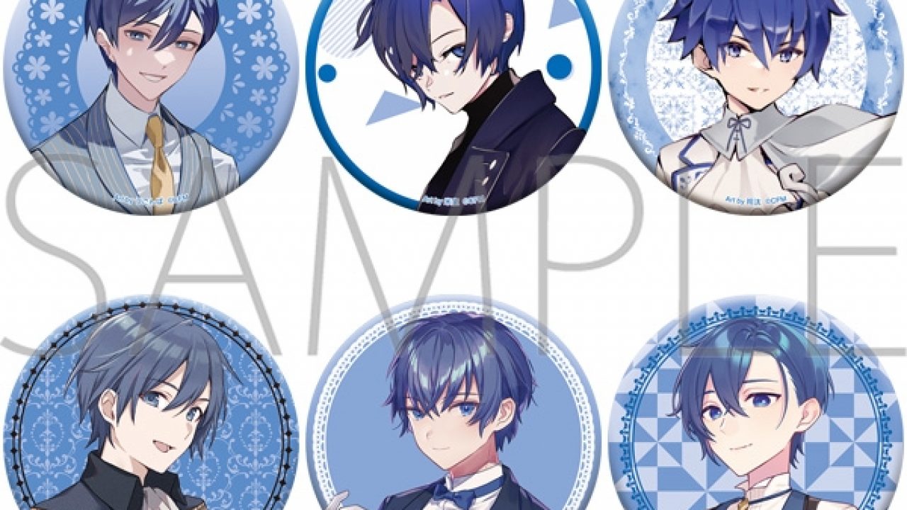 初音ミクシリーズ オーロラ缶バッジセット／KAITO | j-hobby Collection