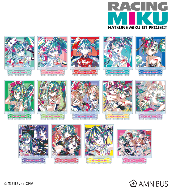 初音ミク GTプロジェクト トレーディング Ani-Art アクリルスタンド