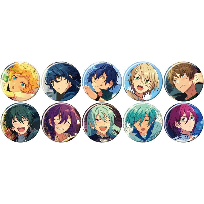 あんスタ 深海奏汰 テーマスカウト缶バッジ 2020 SUMMER casual あん