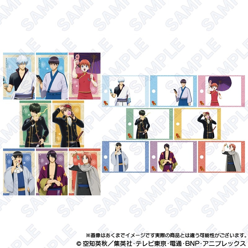 銀魂 トレーディングクリアポストカード 携帯電話ver.【アニメイト先行