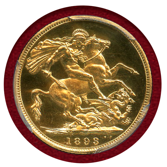 JCC | ジャパンコインキャビネット / 【SOLD】イギリス 1893 ソブリン