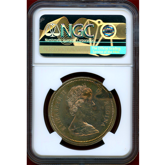 JCC | ジャパンコインキャビネット / カナダ 1971年 1ドル 銀貨