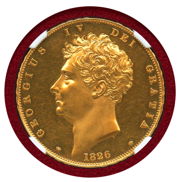 JCC | ジャパンコインキャビネット / イギリス 1826年 5ポンド 金貨