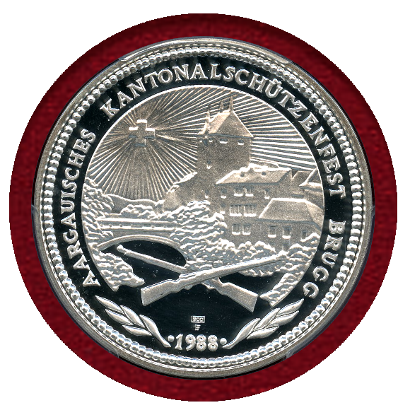 JCC | ジャパンコインキャビネット / 【SOLD】スイス 現代射撃祭 1988