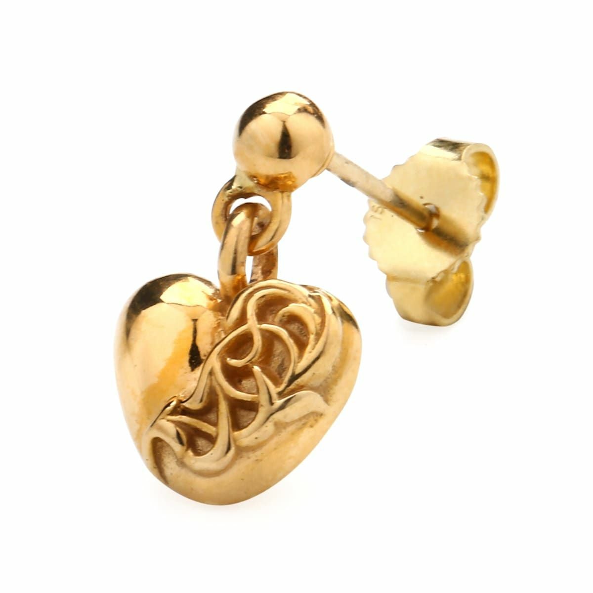 クロムハーツ K22 ドロップ ハート ピアス | ジュエリーコネクション