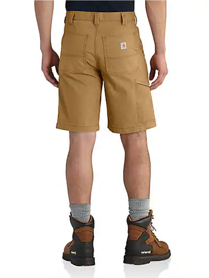 Carhartt 102514-918 Mens Rugged Flex Relaxed Fit Canvas Work Short