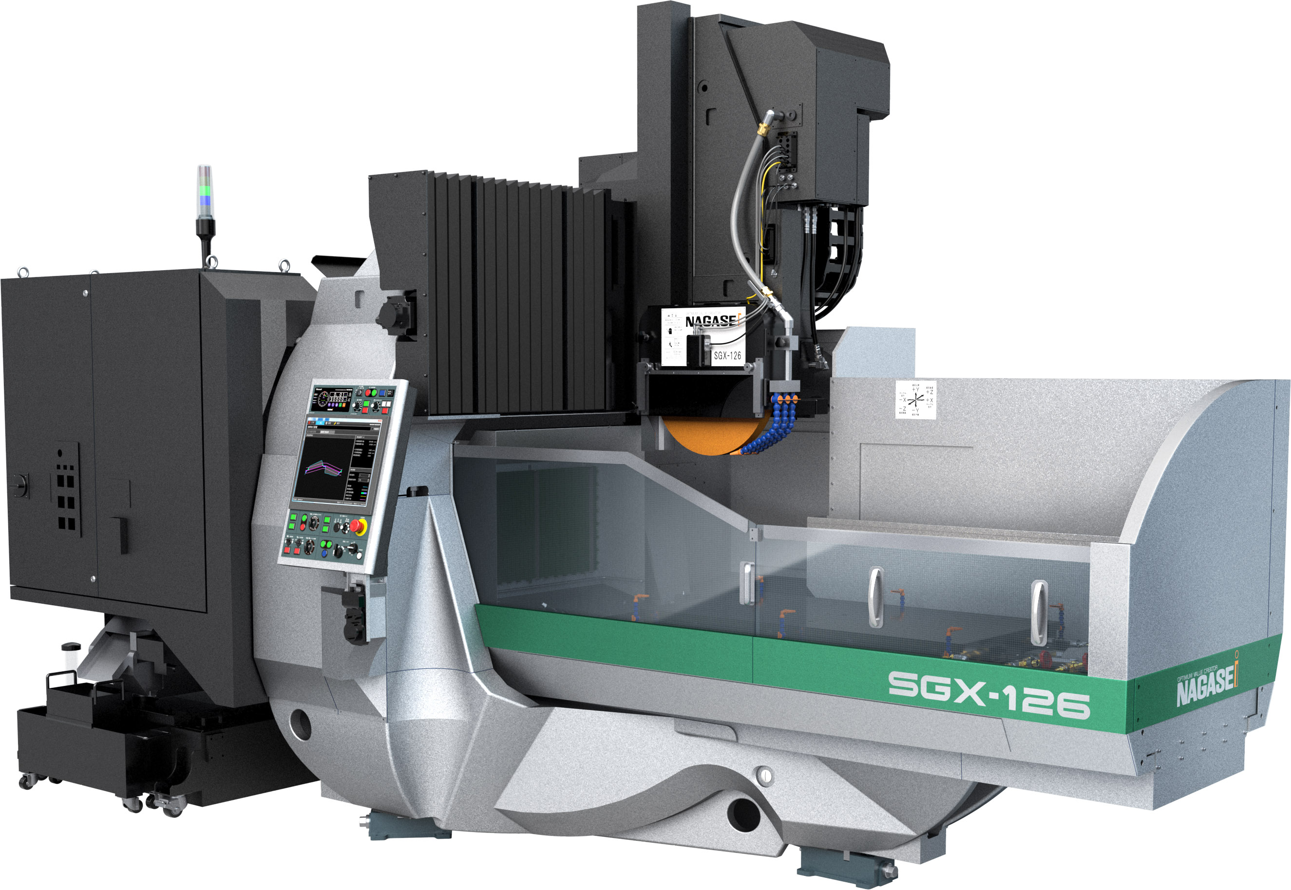 高精度門型平面研削盤 SGX-126 - 株式会社 ナガセインテグレックス