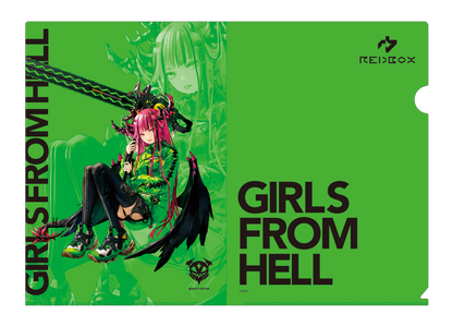クリアファイル3枚セット GIRLS FROM HELL／Cセット - Tokyo Otaku Mode