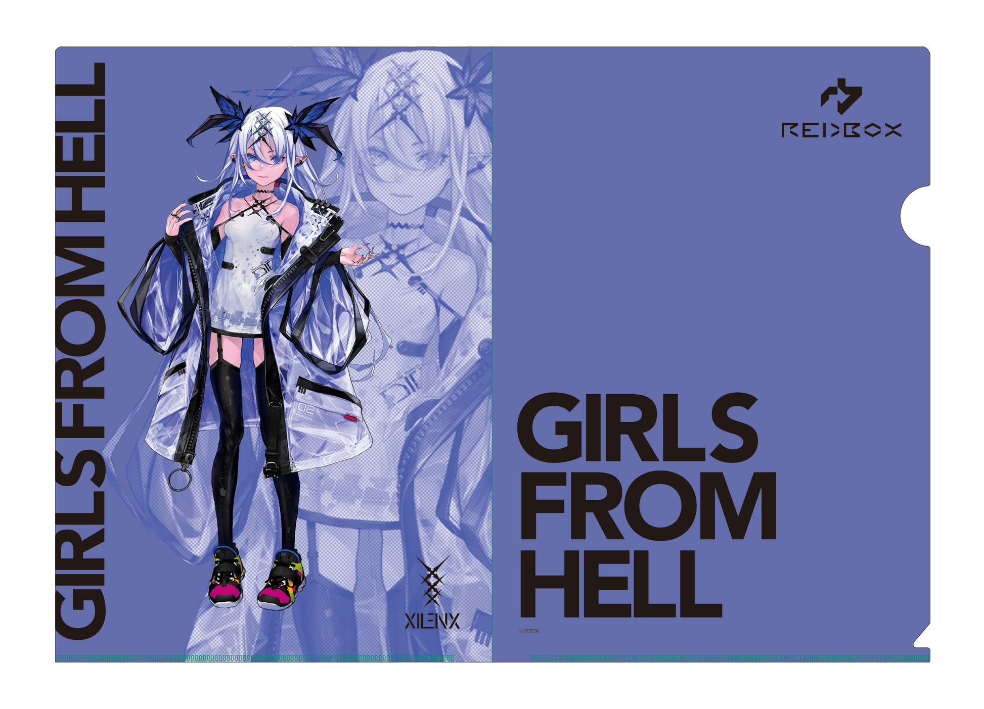 クリアファイル3枚セット GIRLS FROM HELL／Aセット - Tokyo Otaku Mode