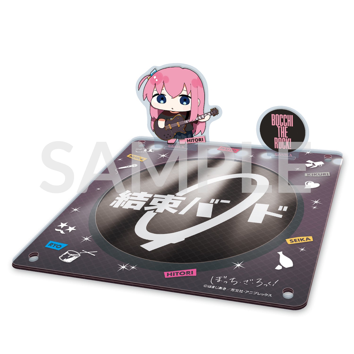 TVアニメ『ぼっち・ざ・ろっく！』アクリルコースター – Tokyo Otaku Mode