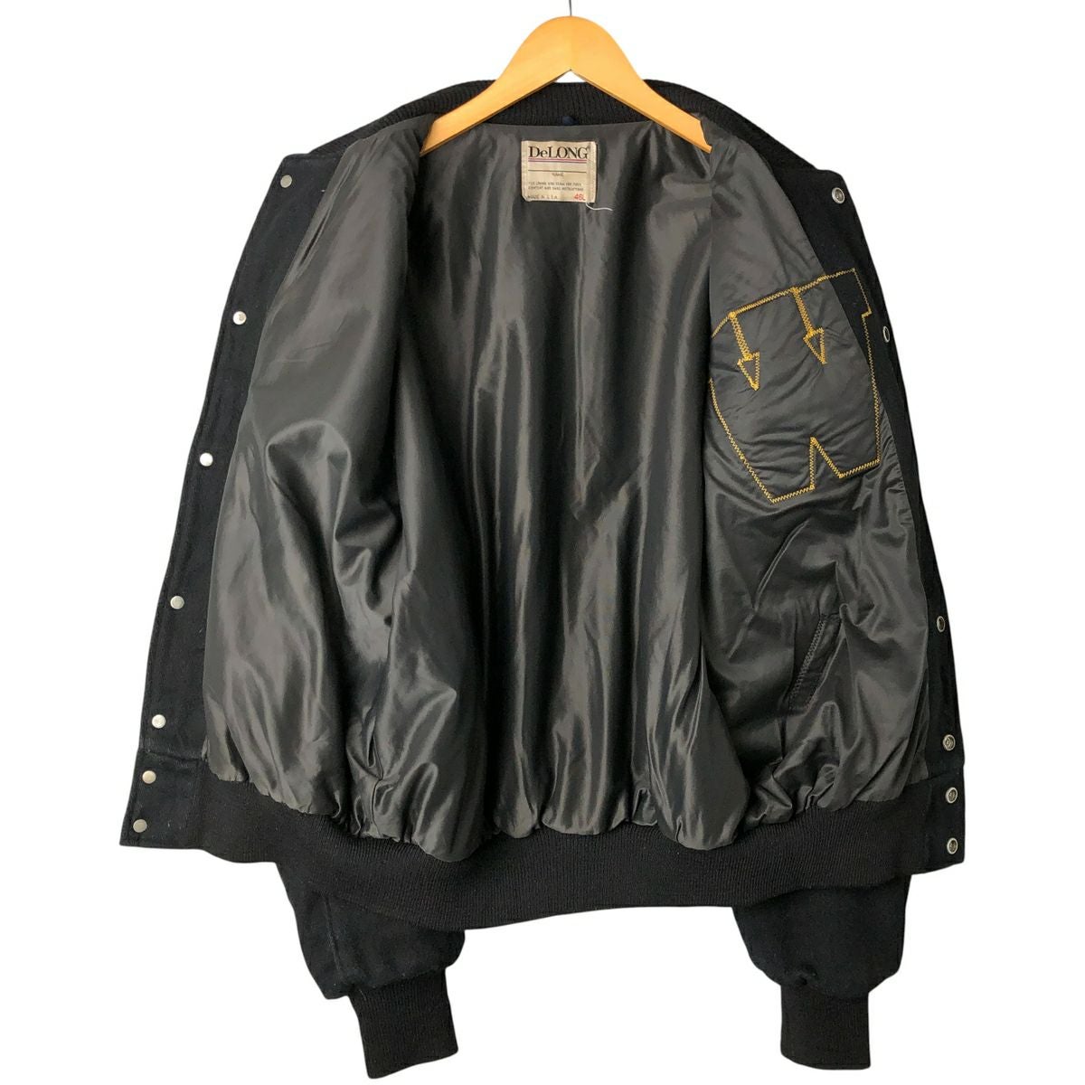 古着 80～90年代 デロング DeLONG ウールスタジャン アワード