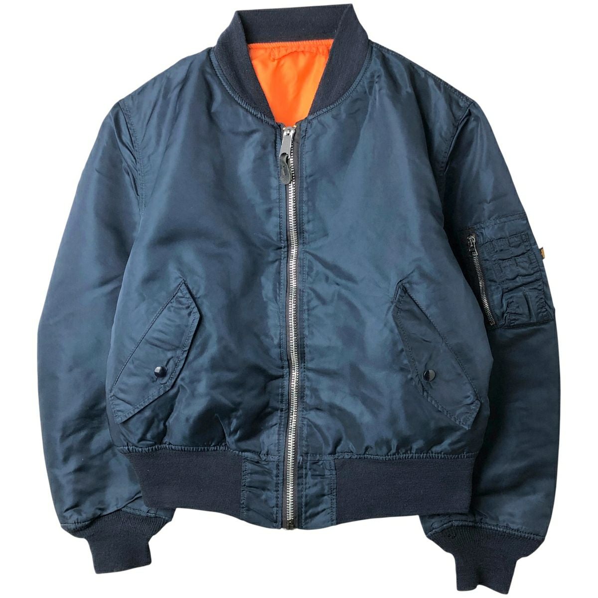 古着 90年代 民間品 アルファ ALPHA MA-1タイプ 中綿入り ミリタリー