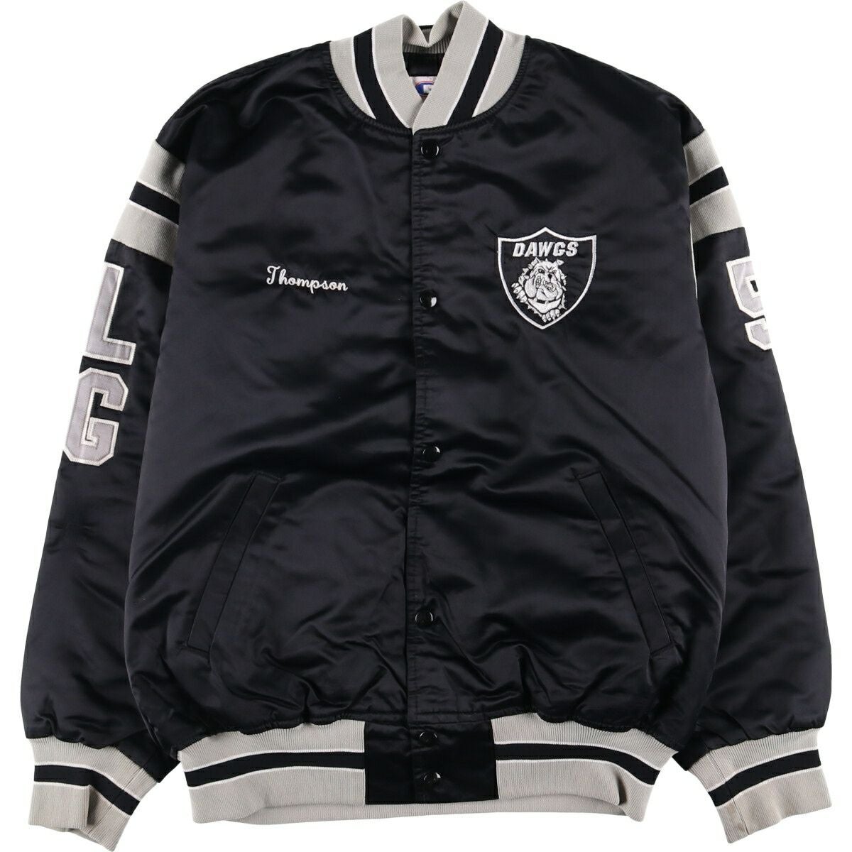 古着 90年代 GAME Sportswear Ltd 中綿入り ナイロンスタジャン