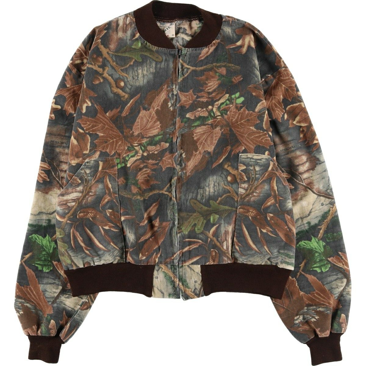 古着 ビッグサイズ MOSSY OAK Field Staff 迷彩柄 リアルツリーカモ