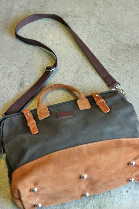 JELADO」×「HERITAGE LEATHER」 MASON BAG Made in USA 通販