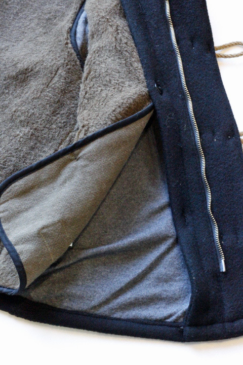 JELADO」 Duffel Vest ジェラード ダッフルベスト ウールメルトン