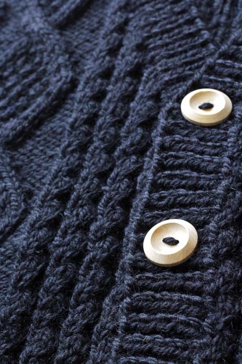 INVERALLAN」 9H V-NECK KNIT VEST インバーアラン Vネック ニット