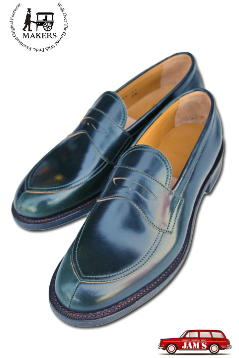 MAKERS」V-TIP LOAFER CORDOVAN メイカーズ Vチップ ローファー コード