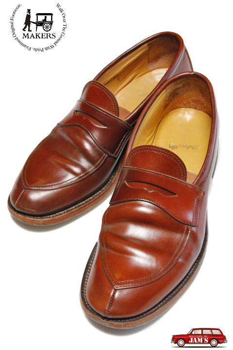 MAKERS」V-TIP LOAFER CORDOVAN メイカーズ Vチップ ローファー コード