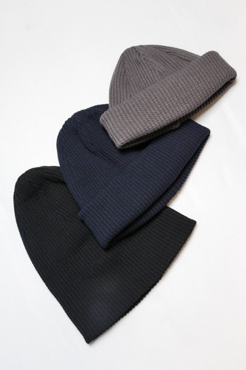 Jackman」 Waffle Knit Cap ワッフルニットキャップ JM6605