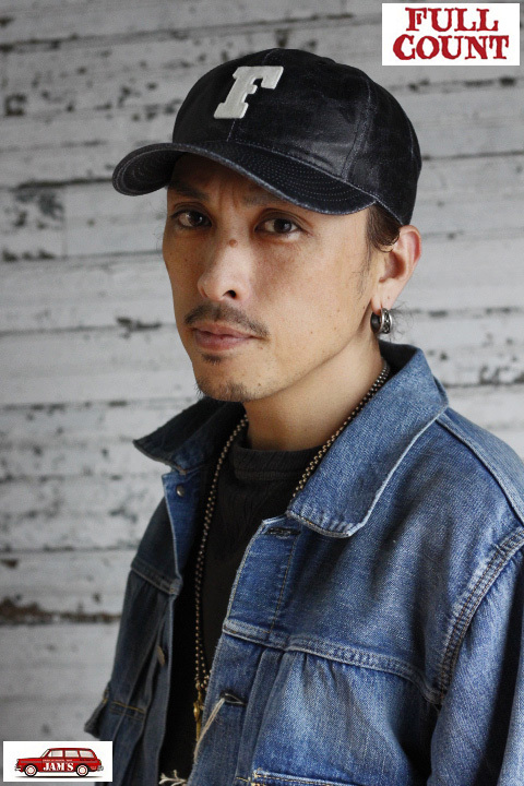 2024年限定生産]「FULLCOUNT」6Pannel COATED DENIM BASEBALL CAP