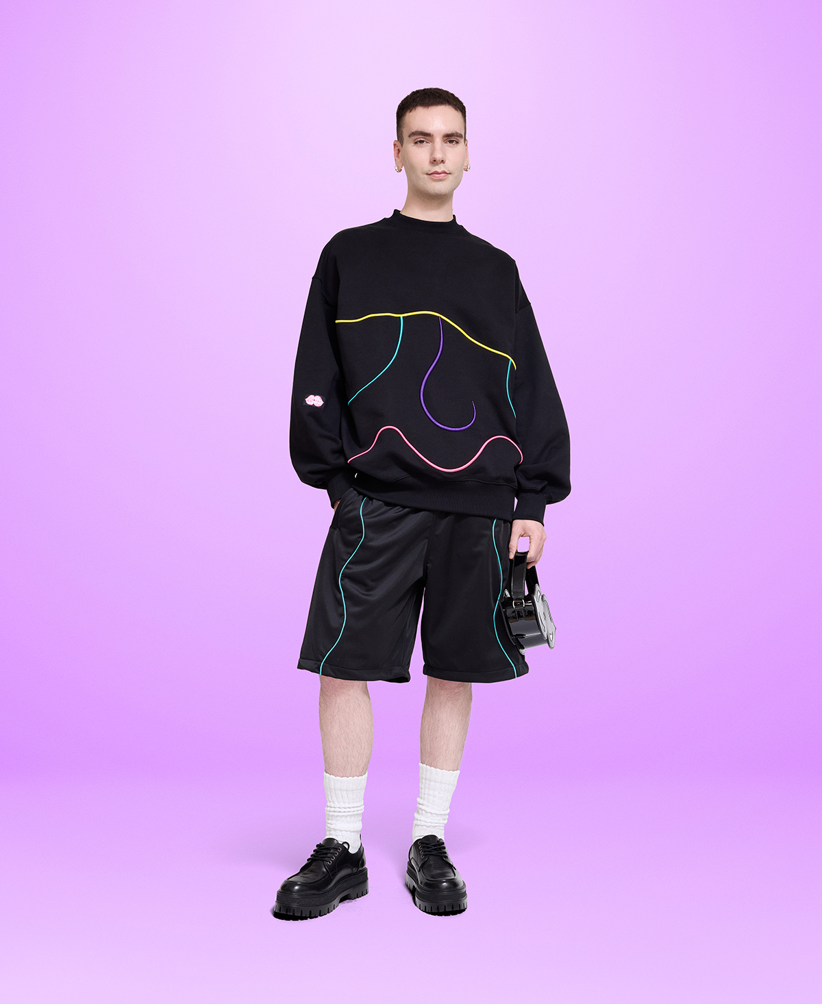 tenderloin sweat bad blk 希少XLサイズ tenderloin sweat bad blk