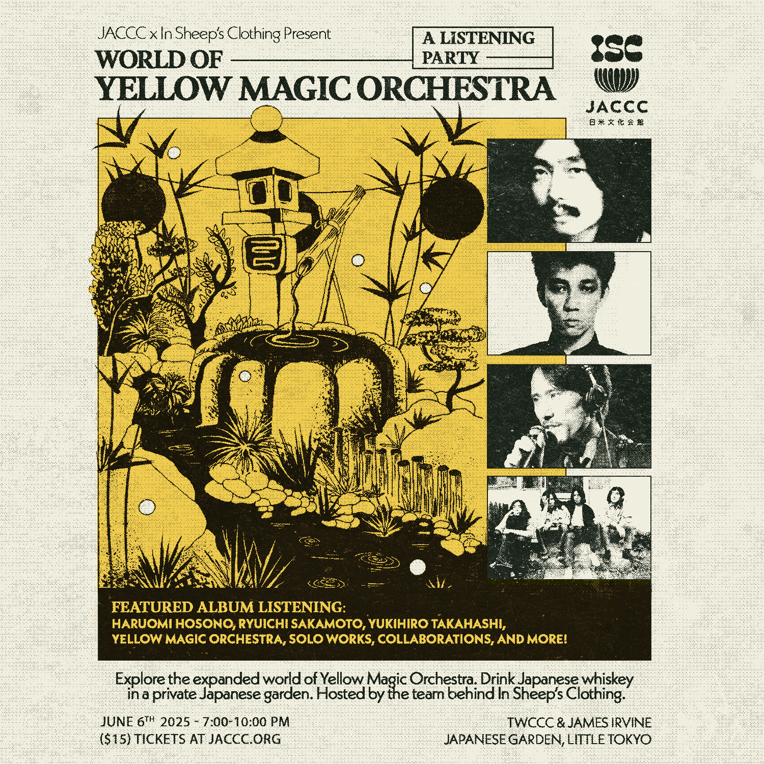 World of Yellow Magic OrchestraA Listening Party | JACCC