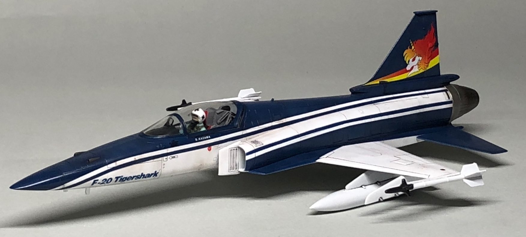 ハセガワ 1/72 F-20 (エリア88）製作記 | JUNSANのミニチュア航空博物館