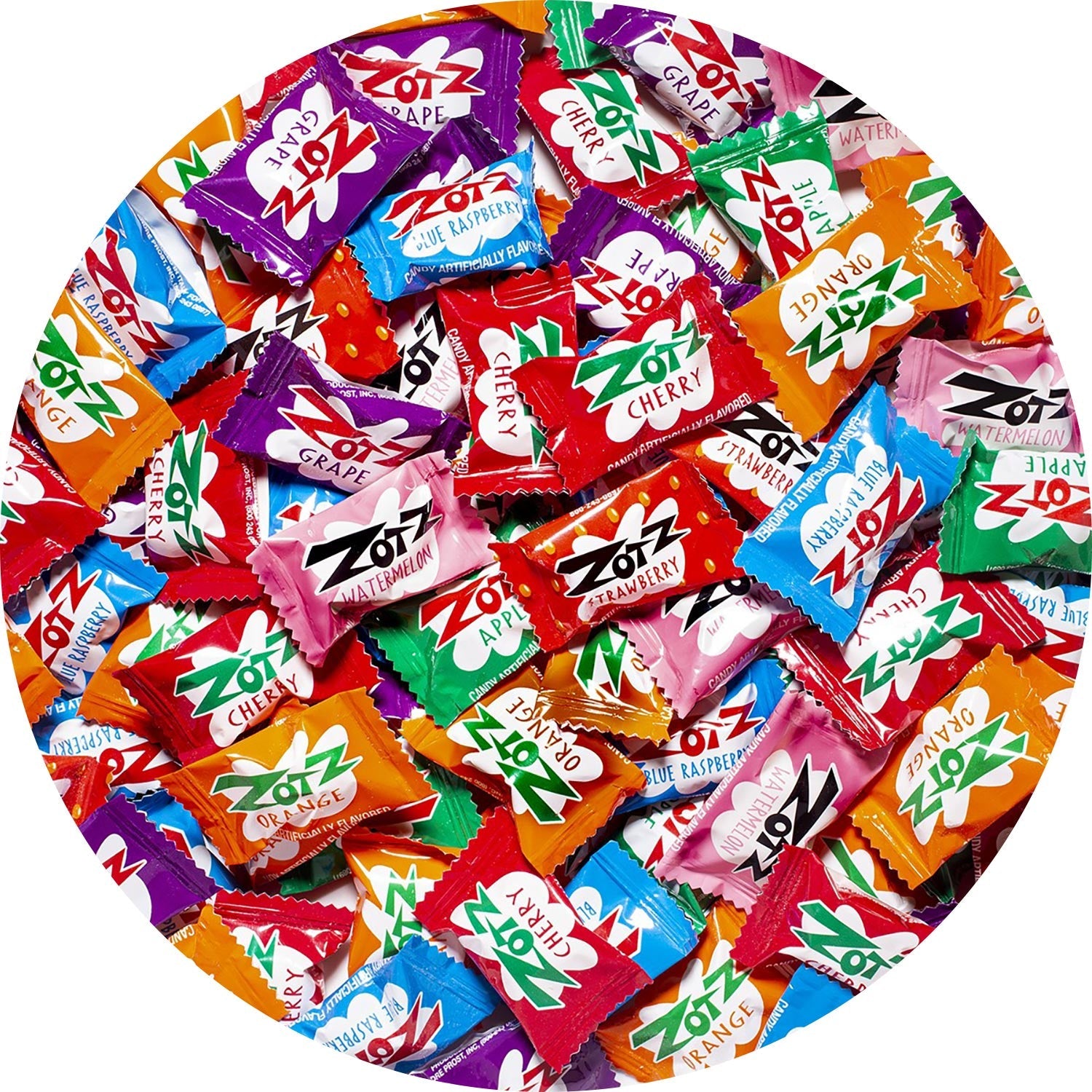 Zots Assorted Fizz Power Candy Bag | 5lb, Bag – Jack's Candy